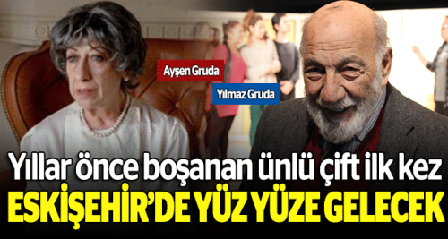 Yıllar sonra Eskişehir'de yüz yüze geliyorlar
