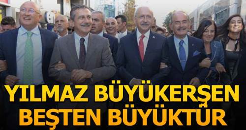 Yılmaz Büyükerşen beşten büyüktür!