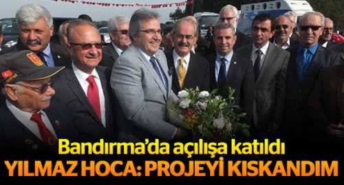 Yılmaz Hoca: "Projeyi kıskandım"