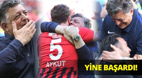 Yılmaz Vural yine başardı! Eskişehirspor ligde kaldı...
