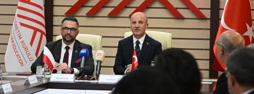 YÖK Başkanı Özvar, Polonyalı Bakan Kulasek'i ağırladı