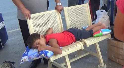 Yolcu otobüsünde büyük ayıp