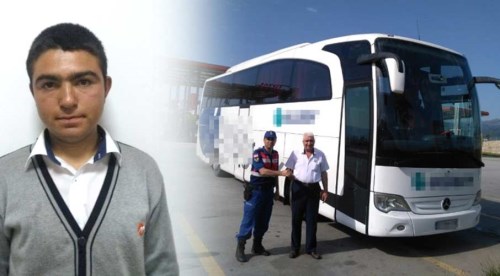 Yolcuya aşık oldu otobüsü çaldı