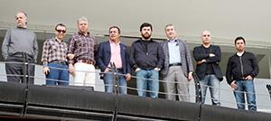 Yöneticiler maça ilgi gösterdi