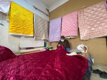 Yorgancılık Mesleğini 50 Yıldır Sürdürüyor
