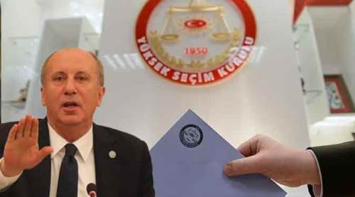 YSK'dan Muharrem İnce'ye verilen oylarla ilgili açıklama!