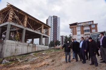 Yunus Emre Camii İnşaatı Tüm Hızıyla Devam Ediyor
