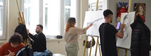 Yunus Emre Haftası Resim Çalıştayı Sergisi düzenlendi