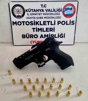 Yunus Timleri Ruhsatsız Tabanca Ele Geçirdi
