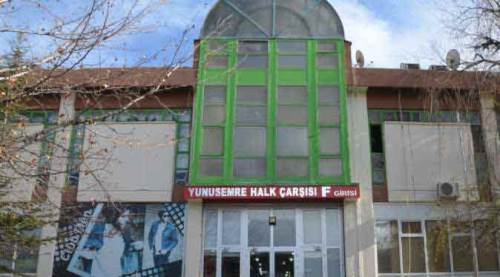 Yunusemre Halk Çarşısındaki iş yerleri kiraya verilecek