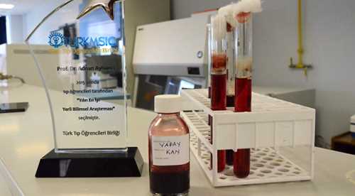 YÜZDE YÜZ YERLİ YAPAY KAN ÜRETİMİ