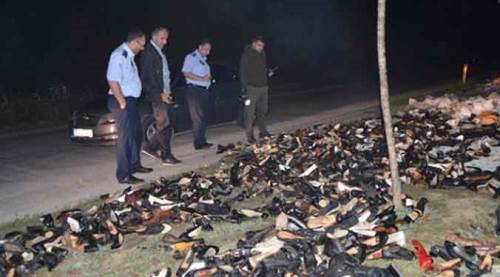 Yüzlercesini yol kenarına attılar!