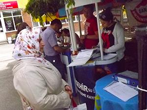 Yüzme kursları başladı 