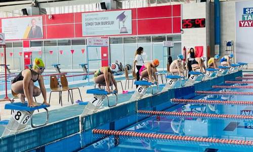 Yüzmede 2. Etap tamamlandı