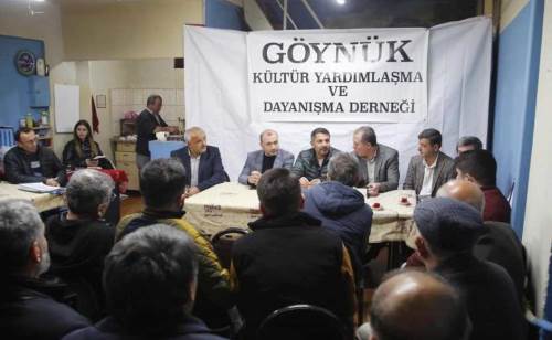 Yüzügüllü Göynüklüler ile bir araya geldi