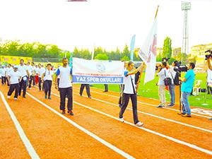 Yaz spor okulları törenle açılacak