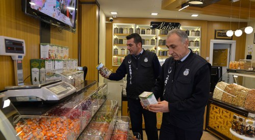 Zabıta yeni yıl mesaisinde