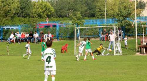 Zafer Kupası'nda minikler sahne aldı
