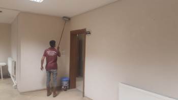 Zafer Stadyumunda Temizlik Çalışması
