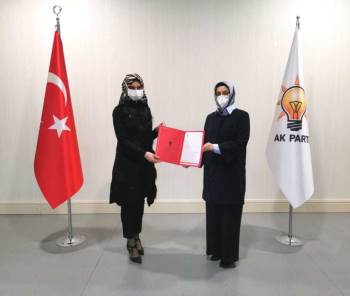 Ak Parti Pazaryeri İlçe Kadın Kolları Başkanlığına Atama Yapıldı
