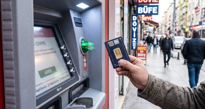 ATM’lerde gram altın satışı başladı: Hangi bankalarda var, nasıl alınır? ATM’lerde gram altın satışı başladı: Hangi bankalarda var, nasıl alınır?