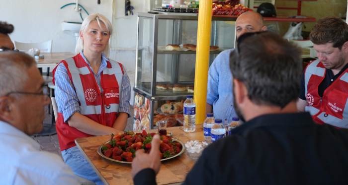 Başkan Subaşı, Pelitözü Mahallesindeki çalışmaları inceledi Başkan Subaşı, Pelitözü Mahallesindeki çalışmaları inceledi