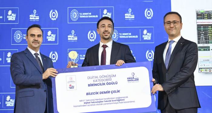 Bilecik Demir Çelik birincilik ödülünü aldı!