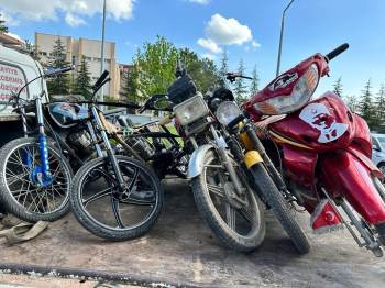 Bolvadin’De Motosiklet Sürücülerine Yönelik Denetim
