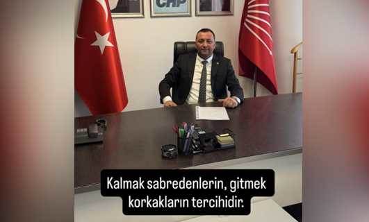 CHP Eskişehir İl Başkanı Volkan Enver Kılıç’tan dikkat çeken paylaşım CHP Eskişehir İl Başkanı Volkan Enver Kılıç’tan dikkat çeken paylaşım