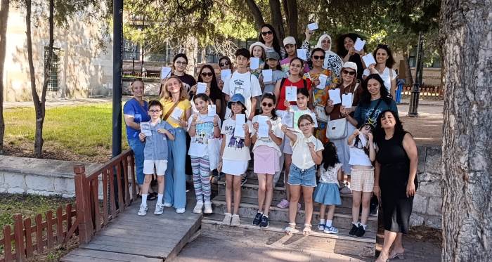 Çocuklar Eskişehir’i eskiz defterlerine taşıdı Çocuklar Eskişehir’i eskiz defterlerine taşıdı