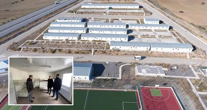 Eskişehir Cumhuriyet Başsavcılığı’ndan 450 yataklı prefabrik bina 