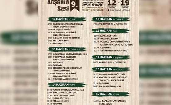Eskişehir’de Ahşabın Sesi Festivali 12 Haziran’da başlıyor Eskişehir’de Ahşabın Sesi Festivali 12 Haziran’da başlıyor