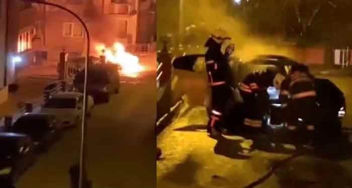 Eskişehir'de dehşet gecesi: Alev alev yandı!
