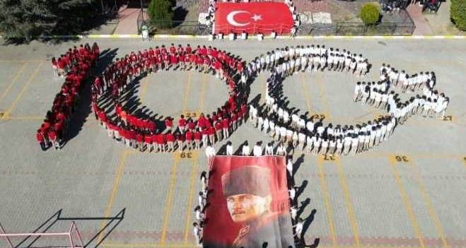 Eskişehir'de Milli İrade İlkokulu'nda 100. yıl gururu