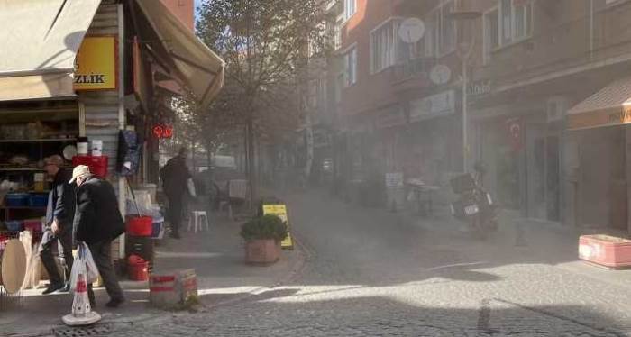 Eskişehir'de tozu dumana katan yıkım!