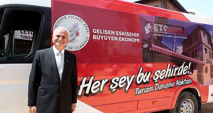Eskişehir'de turistlere ücretsiz servis