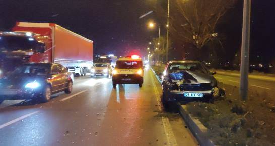 Eskişehir'de zincirleme trafik kazası! 