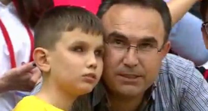 Eskişehirspor maçına damga vuran baba ve oğlu
