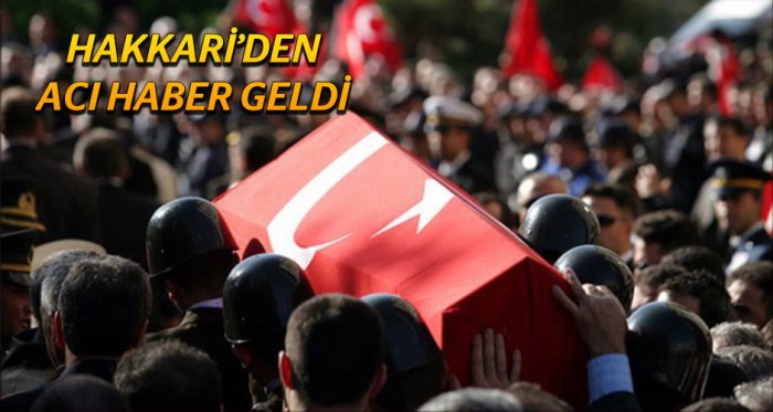 Hakkari'den acı haber: 2 şehit