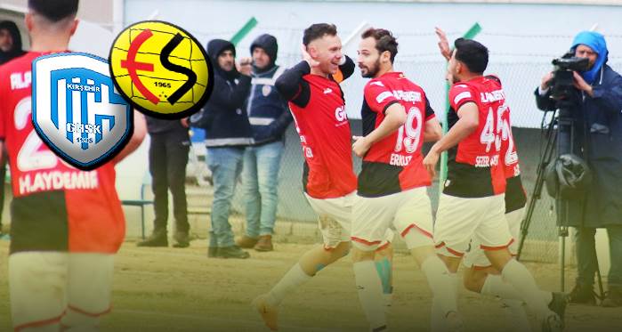 Kırşehir Gençlikspor - Eskişehirspor : 1 - 3 (Maç sonucu)