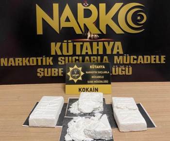 Kütahya’Da Aracında 3 Bin 16 Gram Kokain Ele Geçirilen Şahıs Tutuklandı
