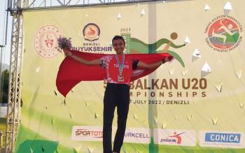 Kütahyalı Atlet Sıla Ata, Balkan Şampiyonu
