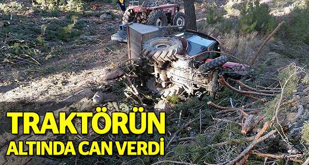 Mihalıççık'ta traktör kazası: 1 ölü