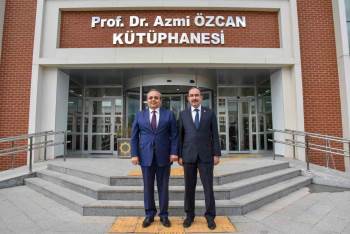 Prof. Dr. Azmi Özcan’In Adı Kütüphaneye Verildi
