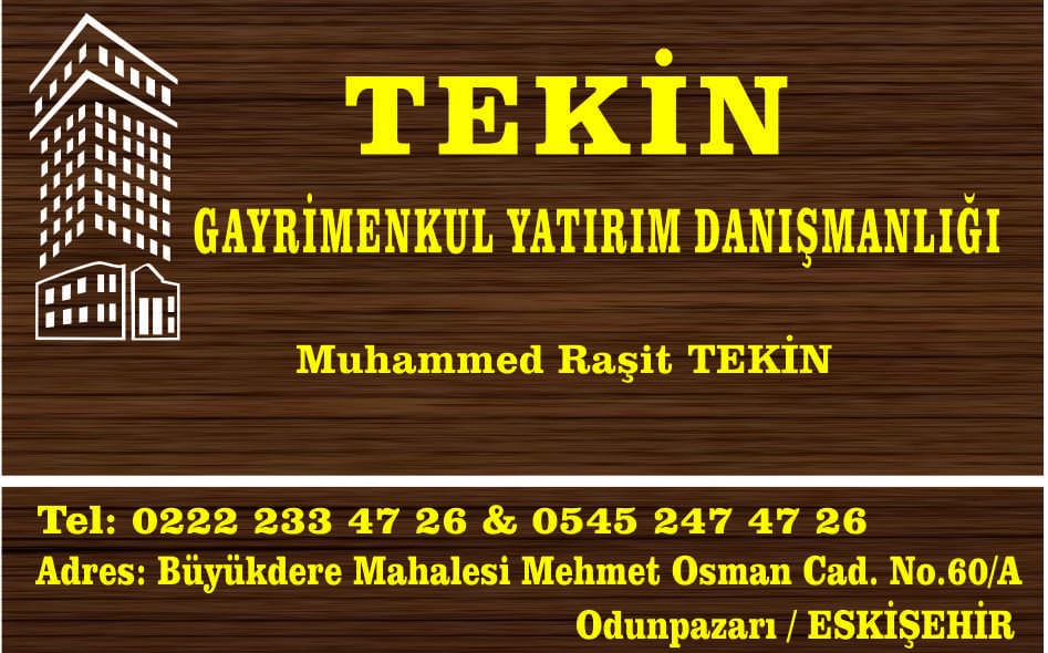 TEKİN GAYRİMENKUL YATIRIM DANIŞMANLIĞI 