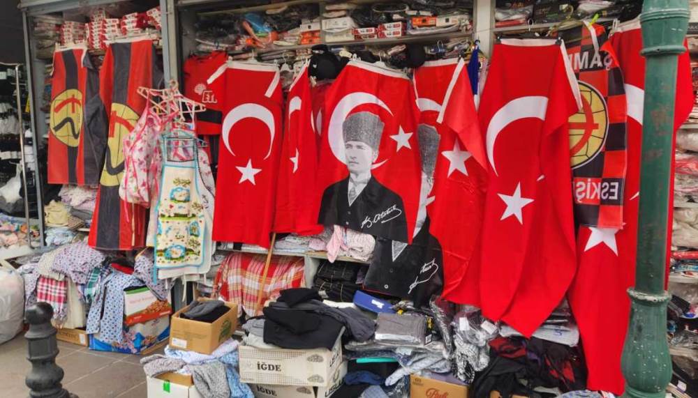 19 Mayıs öncesi bayrak satışlarında hareketli…