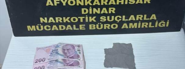 Afyon'da zehir operasyonu: 1 kişi tutuklandı