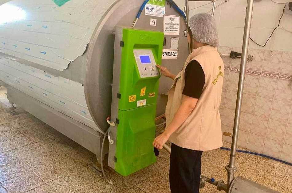 Afyonkarahisar’da süt soğutma tanklarına dene…