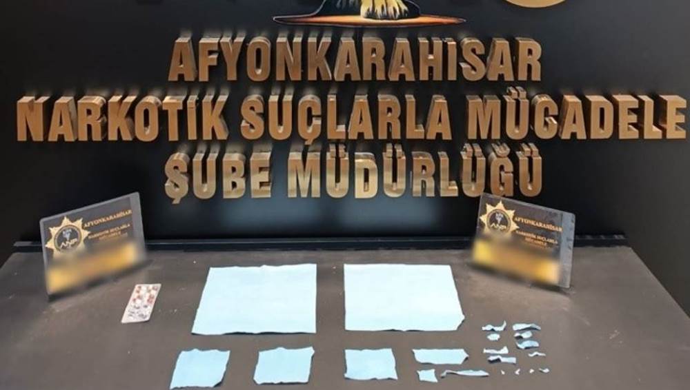 Afyonkarahisar Otogarı’nda uyuşturucu operasy…