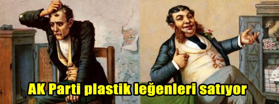 AK Parti plastik leğenleri satıyor